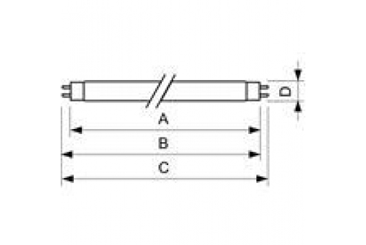 Lampa speciala colorata TL-D Colored 36W Albastru