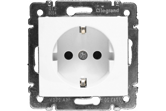 Priza simpla schuko Valena Life, 16A