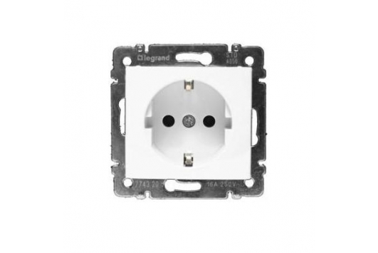 Priza simpla schuko Valena Life, 16A