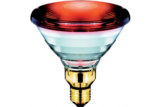 Lampa reflectoare InfraRosu Medical Incandescent PAR38 IR 150W E27 230V Rosu