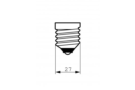 Bec Economic Economy Stick 14W Ww E27 220-240 1Pf/6