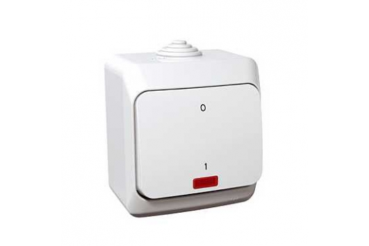 Intrerupator bipolar cu indicator luminos