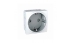 Priza schuko cu obturator Unica, 16A, 2M, Alb