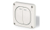 Intrerupator ST dublu, IP66, pentru exterior, Scame Protecta