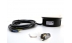 Priza incorporabila in birou TWIST, 2 prize Schuko, cablu 2m, inox, Bachmann