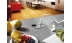 Priza incorporabila in birou TWIST, 2 prize Schuko, cablu 2m, inox, Bachmann
