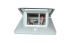 Caseta tip pop-up, 3 module, aluminiu mat, Legrand