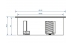 Priza incorporabila TWIST cu 2 prize Schuko, alb mat, cablu 2 m, Bachmann