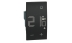 Termostat electronic de cameră, 230V, 2M, negru, Living Now