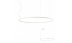 Lustra Orbit led DALI, 84W, 4000k, 7145lm, alb