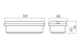 Corp de iluminat de emergenta IP65 XARROW 2.8W LED M