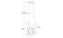 Lampa de gradina E27 negru 327.5mm IP44 Orkide Horoz