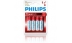 BATERII ALKALINE PHILIPS POWERLIVE LR3
